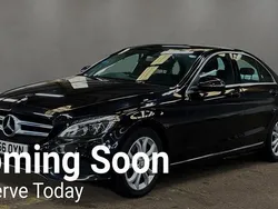 Black Used 2016 Mercedes C200 Sedan | £9,988 (Super price)