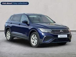 Blue Used 2022 VW Tiguan Allspace Life SUV | £23,773 (Super price)