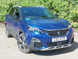 Blue Used 2018 Peugeot 3008 GT-line SUV | £12,498 (A bit pricey)