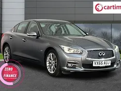 Grey Used 2015 Infiniti Q50 Sport Tech Sedan | £9,299 (Fair price)