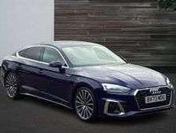 Blue Used 2023 Audi A5 Sportback S-Line Hatchback | £29,499 (Fair price)