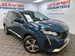 Blue Used 2021 Peugeot 3008 Allure Premium SUV | £14,999 (Fair price)