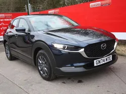 Blue Used 2024 Mazda CX-30 Center-Line SUV | £24,290 (Fair price)