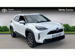 White Used 2022 Toyota Yaris Cross Design SUV | £20,120 (Fair price)