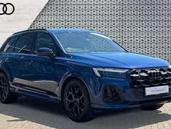 Blue Used 2025 Audi Q7 Black Edition SUV | £59,238 (Expensive)