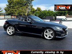 Black Used 2014 Mercedes SLK250 AMG Cabriolet | £9,995 (Fair price)