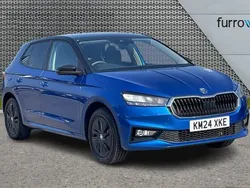 Blue Used 2024 Skoda Fabia Colour Edition Hatchback | £16,795 (Fair price)