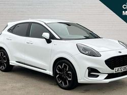 White Used 2022 Ford Puma Gen-E ST-Line X SUV | £15,903 (Fair price)