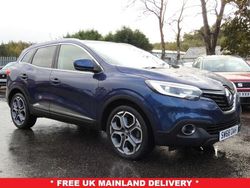 Blue Used 2019 Renault Kadjar Dynamique SUV | £7,995 (Fair price)