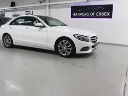 White Used 2015 Mercedes C220 Premium Sedan | £8,795 (Fair price)