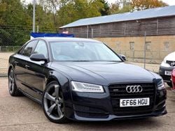 Blue Used 2016 Audi A8 Black Edition Sedan | £15,990 (Fair price)
