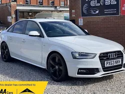 White Used 2013 Audi A4 Black Edition Sedan | £7,990 (Fair price)