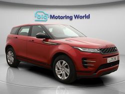 Red Used 2021 Land Rover Range Rover evoque R-Dynamic SUV | £19,500 (Good price)