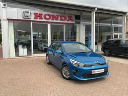 Blue Used 2022 Kia Rio 2 Hatchback | £11,890 (Fair price)