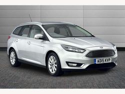 Silver Used 2015 Ford Focus Titanium Estate | £7,295 (Fair price)