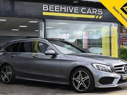 Grey Used 2016 Mercedes C220 AMG line Estate | £12,750 (A bit pricey)