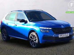 Blue Used 2022 Skoda Kamiq Monte Carlo SUV | £19,999 (Fair price)