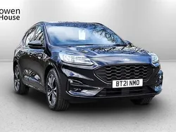 Black Used 2021 Ford Kuga ST-Line X SUV | £20,500 (Fair price)