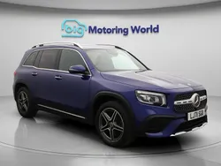 Blue Used 2021 Mercedes GLB200 AMG Line Premium SUV | £26,200 (Fair price)