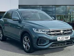 Blue Used 2022 VW T-Roc R-line SUV | £24,718 (Fair price)
