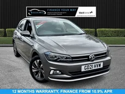 Grey Used 2021 VW Polo Match Hatchback | £12,495 (Good price)