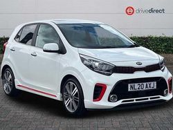Solid white Used 2020 Kia Picanto GT-Line S Hatchback | £10,350 (A bit pricey)