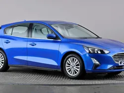 Blue Used 2020 Ford Focus Titanium Hatchback | £10,998 (Fair price)