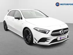 White Used 2022 Mercedes A35 AMG Premium Plus Hatchback | £31,999 (Fair price)