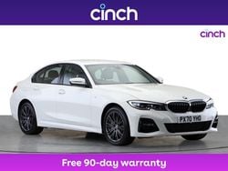 White Used 2020 BMW 330e M Sport Sedan | £17,999 (Fair price)