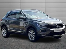 Indium grey Used 2021 VW T-Roc SEL SUV | £21,950 (Fair price)