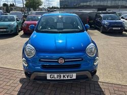 Blue Used 2019 Fiat 500X Cross SUV | £11,495 (Fair price)