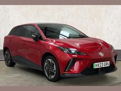 Red Used 2023 MG MG4 EV Trophy Hatchback | £15,132 (Fair price)