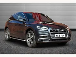 Grey Used 2018 Audi Q5 S-Line SUV | £18,995 (Fair price)