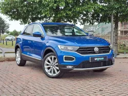 Blue Used 2021 VW T-Roc SEL SUV | £22,299 (Fair price)