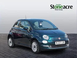 Blue Used 2022 Fiat 500 Dolcevita Hatchback | £8,995 (Fair price)