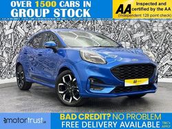 Blue Used 2020 Ford Puma ST-Line X SUV | £14,295 (Fair price)