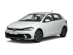 White New 2025 VW Polo Life Hatchback | £19,990 (Good price)