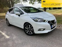 White Used 2017 Nissan Micra N-Connecta Hatchback | £6,495 (Fair price)