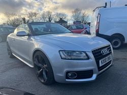 Silver Used 2010 Audi A5 Cabriolet S-Line Cabriolet | £3,495 (Super price)