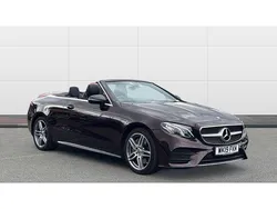 Red Used 2019 Mercedes E300 AMG line Cabriolet | £23,646 (Fair price)