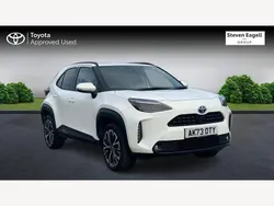 White Used 2023 Toyota Yaris Hybrid Hatchback | £23,785