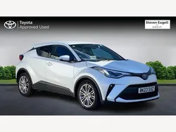 White Used 2023 Toyota C-HR SUV | £23,796 (A bit pricey)