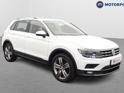 White Used 2017 VW Tiguan SEL SUV | £17,849 (Fair price)