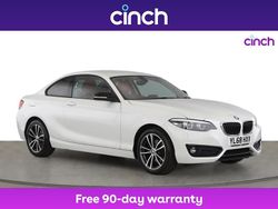 White Used 2018 BMW 220 Sport Line Coupe | £14,549 (A bit pricey)