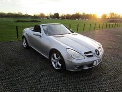 Silver Used 2005 Mercedes SLK200 Cabriolet | £3,995 (Fair price)