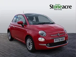 Red Used 2024 Fiat 500 Hatchback | £10,795 (Fair price)