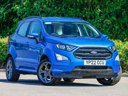 Blue Used 2022 Ford Ecosport ST-Line SUV | £13,998 (Fair price)