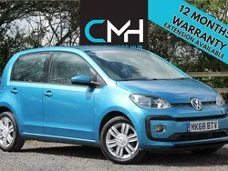 Blue Used 2018 VW up! high up! Hatchback | £6,495 (Fair price)