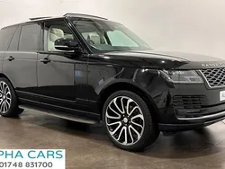 Black Used 2020 Land Rover Range Rover Vogue SUV | £34,495 (Fair price)