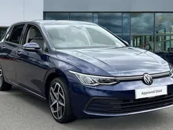 Blue Used 2022 VW Golf VIII Life Hatchback | £17,320 (Good price)